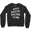 anti social social club White logo Crewneck Sweatshirt