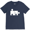 rude jigsaw ideal birthday present or gift V-Neck Tee