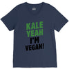 Kale Yeah I'm Vegan! V-Neck Tee