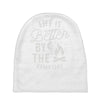 life is better by the camp fire Baby Beanies