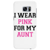 i wear pink for my aunt breast cancer Samsung Galaxy S7 Edge
