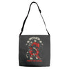 lydia the strange Adjustable Strap Totes