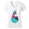 tear Women's V-Neck T-Shirt