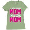 i'm not a regular mom cool Ladies Fitted T-Shirt