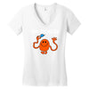 mr. tickles Women's V-Neck T-Shirt