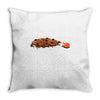 cookie crumbled Throw Pillow