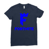 fortnite logo Ladies Fitted T-Shirt