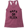 naps on fleek girls Racerback Tank