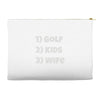 golfing dad uncle Accessory Pouches