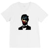 abraham lincoln independence day flag america V-Neck Tee