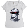 alexander hamilton rise up Women's Triblend Scoop T-shirt