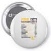 Gemini Facts Servings Per Container Pin-back button