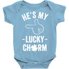 he's my lucky charm Baby Onesie