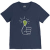 green thumb V-Neck Tee