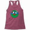 who watches the pizza Racerback Tank