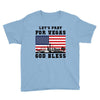 Lets Pray For Vegas, God Bless Youth Tee