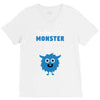 Creating A Lil Monster Baby Boy V-Neck Tee