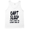 can't sleep clowns show up Tank Top