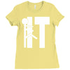 fuck it Ladies Fitted T-Shirt