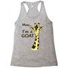 moo, i'm a goat Racerback Tank
