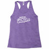 never get bored in bedford Racerback Tank