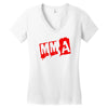 mma ,fight ,thai boxen, Women's V-Neck T-Shirt