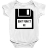 Don't Forget Me Disk Baby Bodysuit