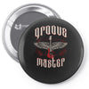 groove master bass Pin-back button