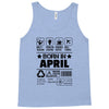 Born In April Tank Top
