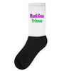 mardi gras princess Socks