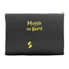 Muggle On Board Yellow Accessory Pouches