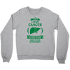 I am a Liver Cancer Survivor - What's Your Superpower? Crewneck Sweatshirt