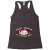 October Peeking Out Asian Baby Girl Racerback Tank