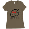 CHAIN SMOKERS Ladies Fitted T-Shirt