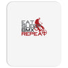 eat sleep bmx repeat Mousepad