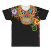 women's sugar skull purple All Over Men's T-shirt
