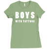 boys with tattoos Ladies Fitted T-Shirt