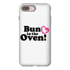Bun in the Oven with Heart Baby Girl iPhone 8 Plus