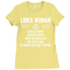Libra Woman Ladies Fitted T-Shirt