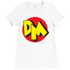 danger mouse 80's Ladies Fitted T-Shirt