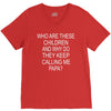 who are these children V-Neck Tee