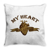 My Heart (a230) Throw Pillow