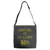 mother of dragons Adjustable Strap Totes