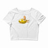 peanut inside Crop Top