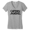 captain marvel 5 Women's V-Neck T-Shirt