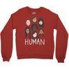 Women's March We are Human Crewneck Sweatshirt