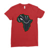 african black panther Ladies Fitted T-Shirt