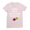 bears beets battlestar galactica Ladies Fitted T-Shirt