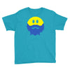 bearded smiley face Youth Tee