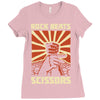 rock beat scissors Ladies Fitted T-Shirt